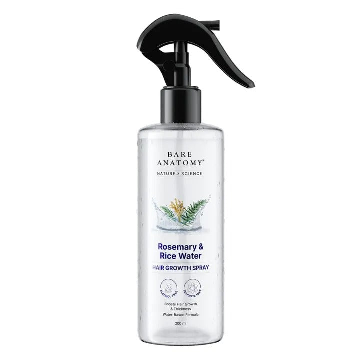Bare Anatomy Rosemary Water Spray for Hair