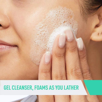 CeraVe Foaming Facial Cleanser for Normal to Oily Skin