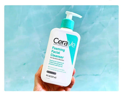 CeraVe Foaming Facial Cleanser for Normal to Oily Skin