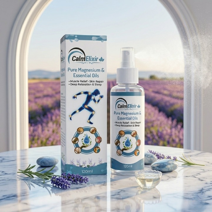 CalmElixir Magnesium Spray With Essential Oils